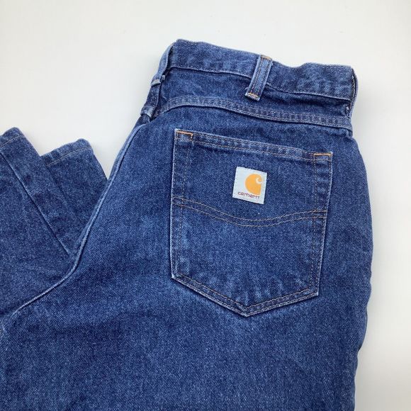 Carhartt Mens Relaxed Fit Jeans Size 32 x 34 (Actual 32 x 29) - Picture 1 of 8